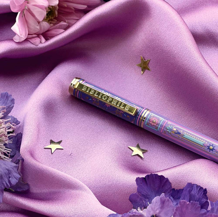 Bibliophile Pen - Wisteria
