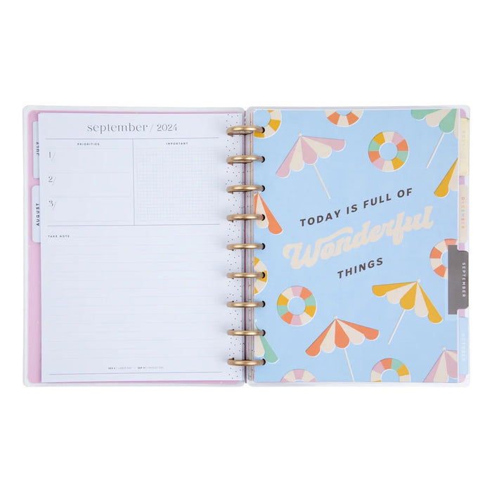 The Happy Planner 2024-2025 'Boardwalk Ice Cream' CLASSIC MONTHLY Happy Planner - 18 Months