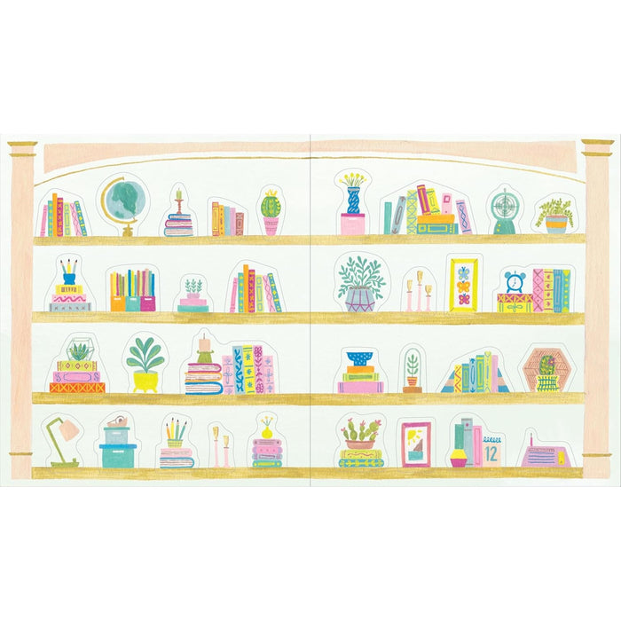 A Book Lover's Sticker Book