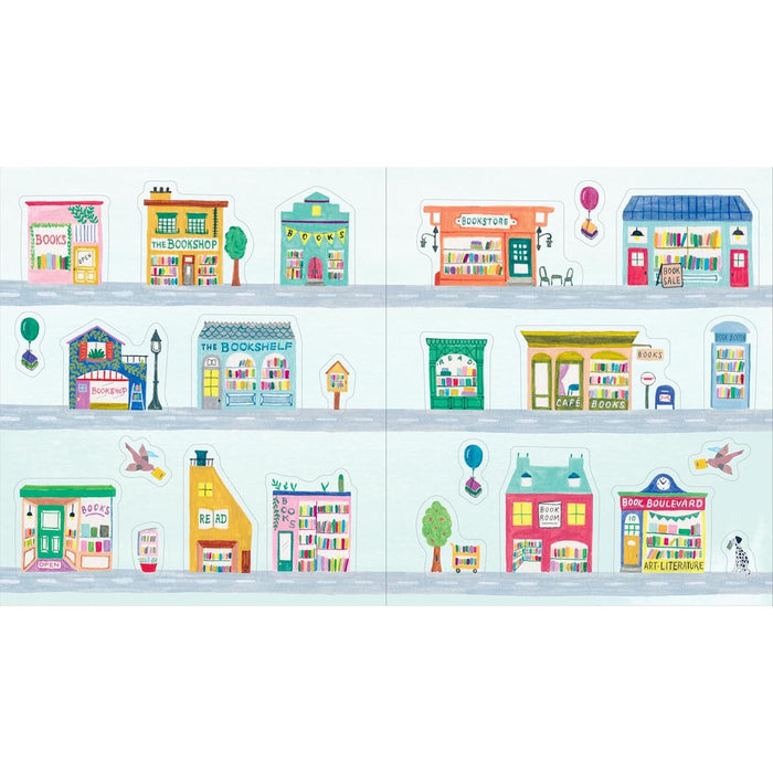 A Book Lover's Sticker Book