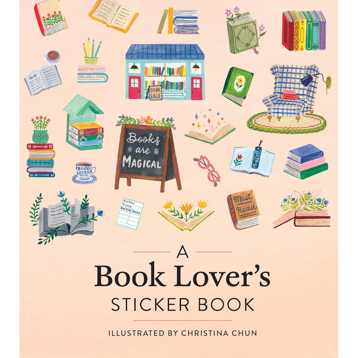 A Book Lover's Sticker Book