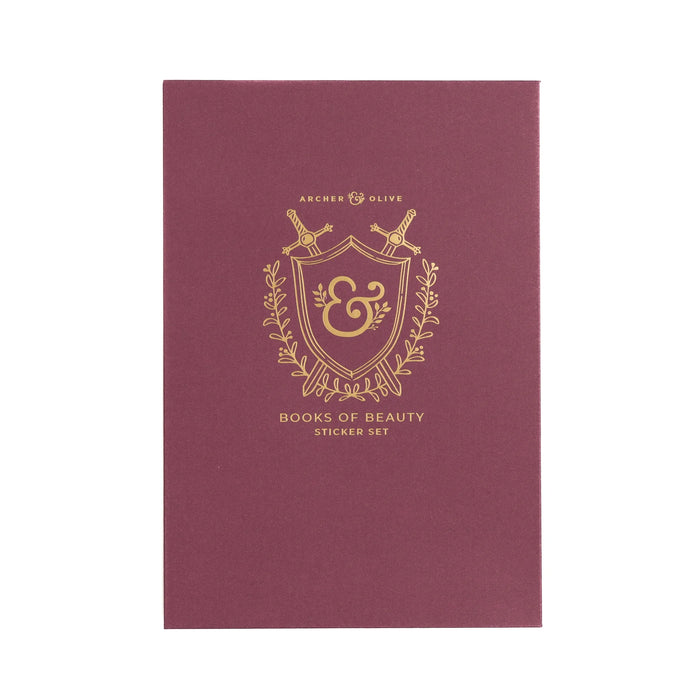 Books of Beauty Sticker Set
