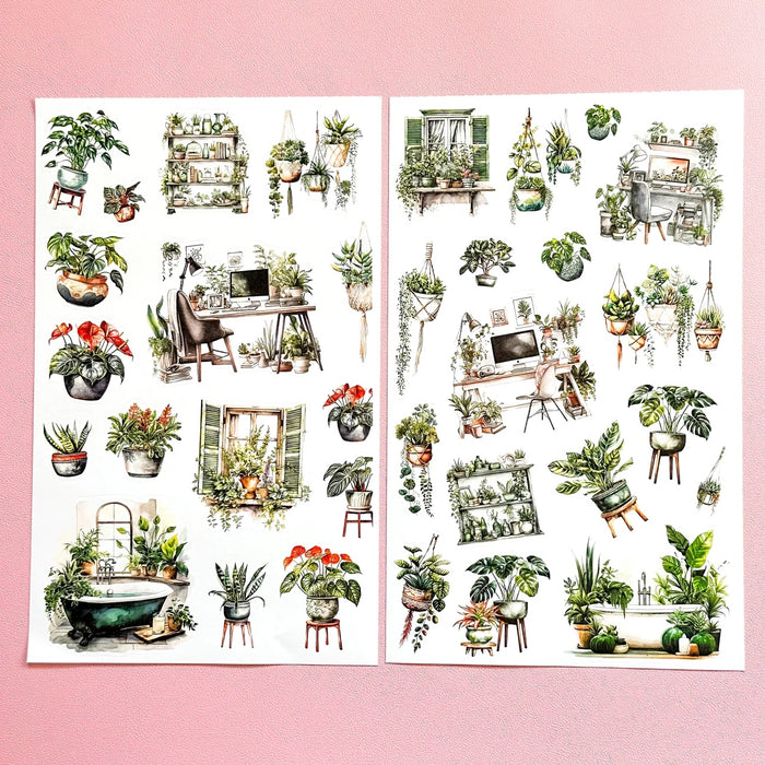 Botanist Babe Sticker Book