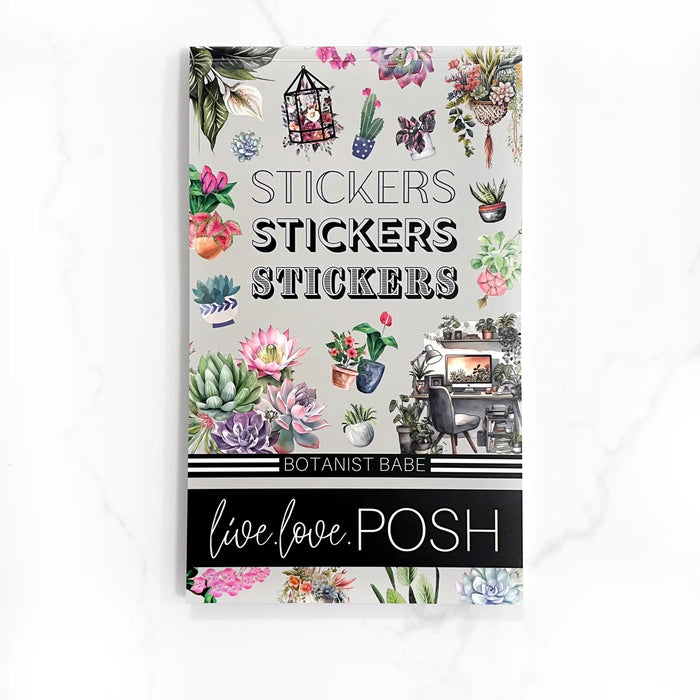 Botanist Babe Sticker Book