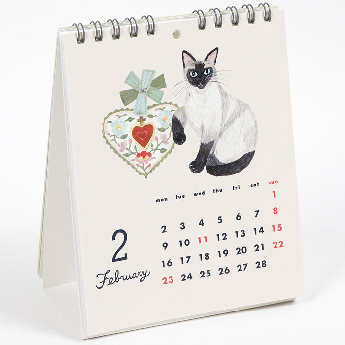 2026 Kahoko Sodeyama Desktop Calendar