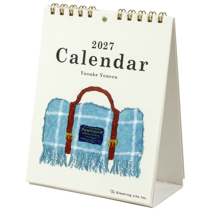 2027 Yusuke Yonezu Desktop Calendar