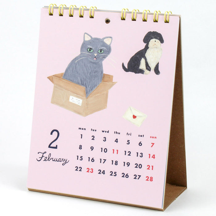 2027 Kahoko Sodeyama Desktop Calendar