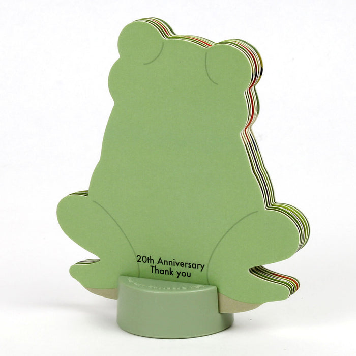 2027 Die-Cut Mini Desk Calendar - Frog
