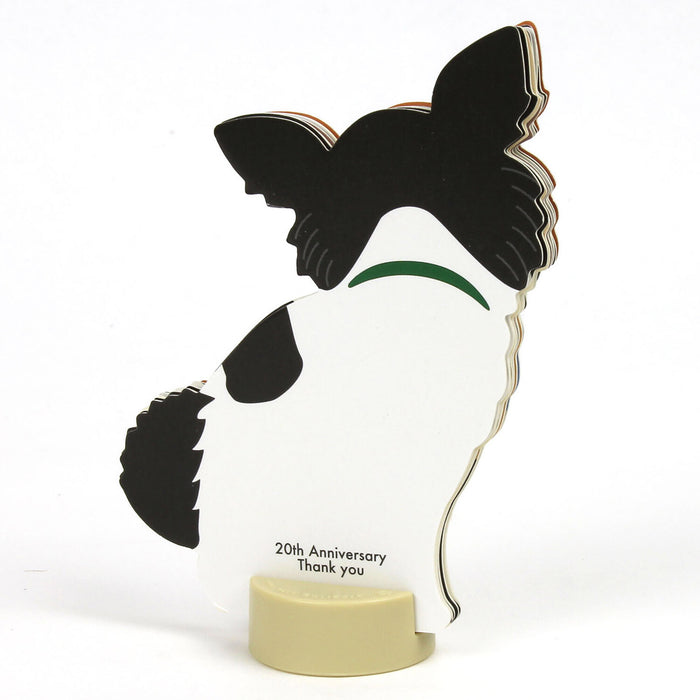 2027 Die-Cut Mini Desk Calendar - Chihuahua