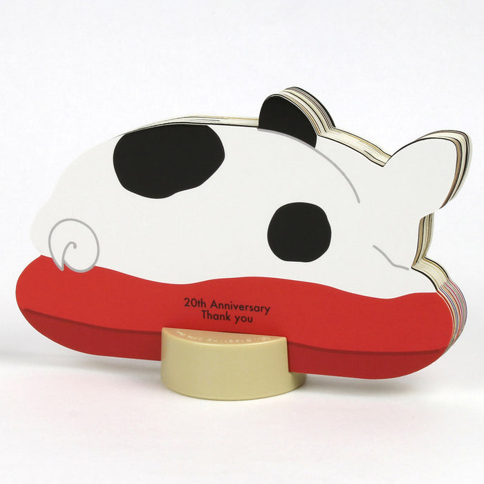2027 Die-Cut Desk Calendar - French Bulldog