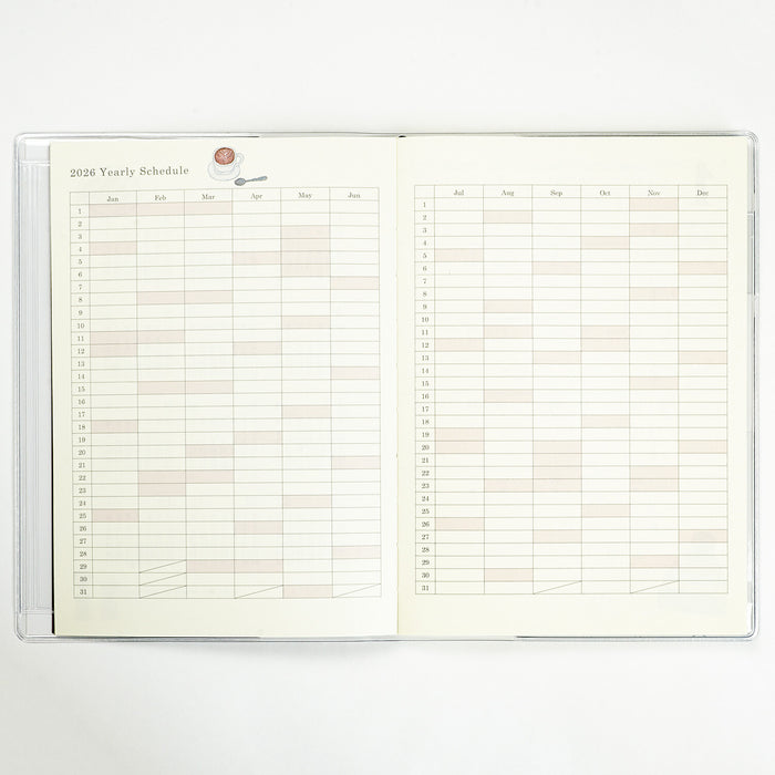 Yusuke Yonezu 2026 B6 Weekly Planner