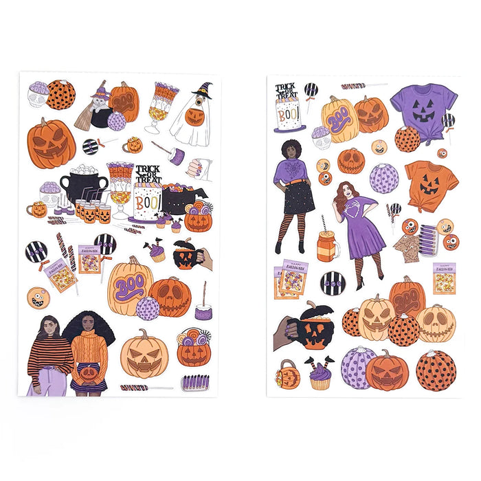 Chic Halloween Deluxe Sticker Book