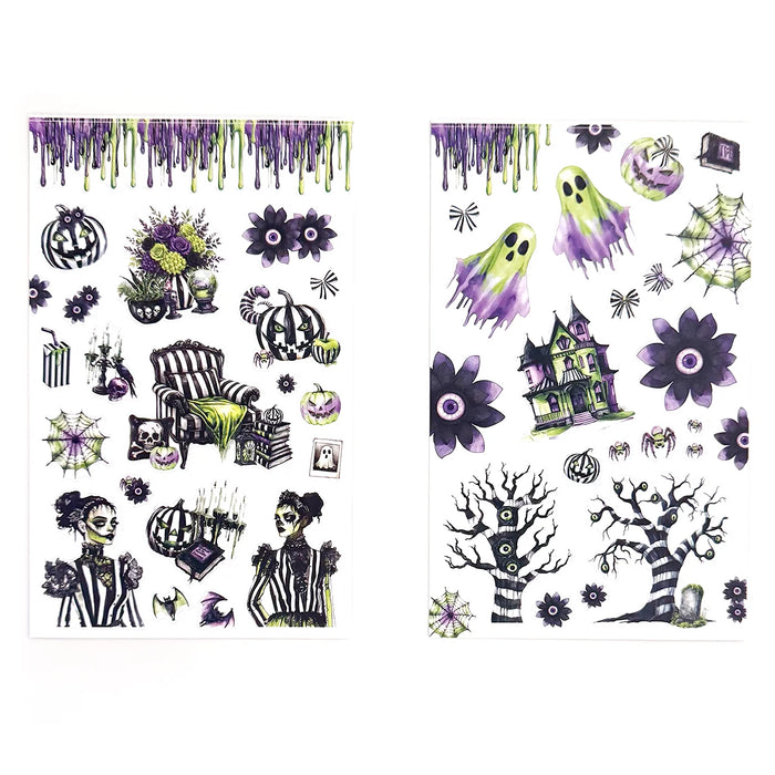 Chic Halloween Deluxe Sticker Book