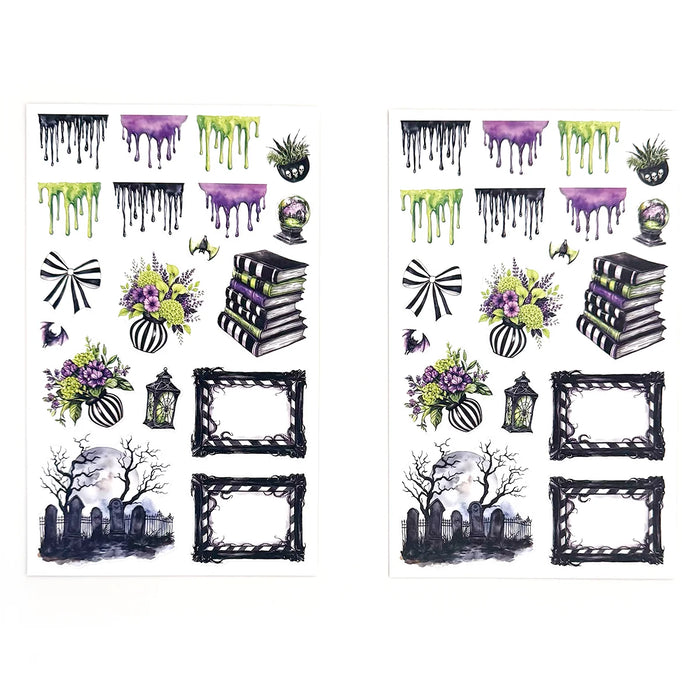 Chic Halloween Deluxe Sticker Book
