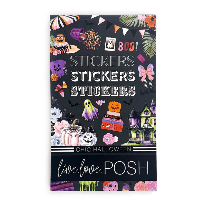 Chic Halloween Deluxe Sticker Book