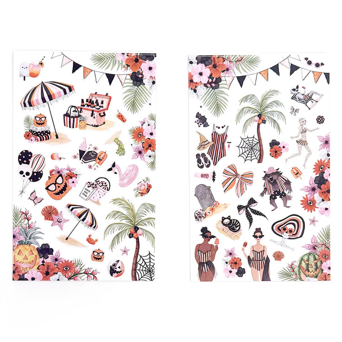 Chic Halloween Deluxe Sticker Book