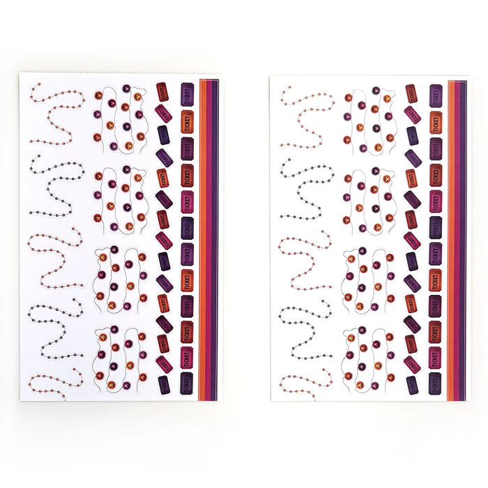 Chic Halloween Deluxe Sticker Book