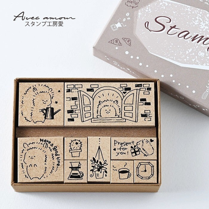 Stamp Set - Hedgehog