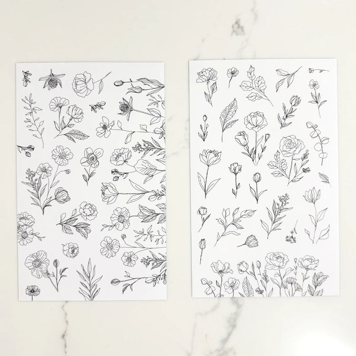 Chicly Lined Sticker Book