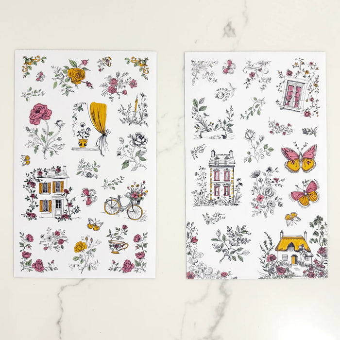 Chicly Lined Sticker Book