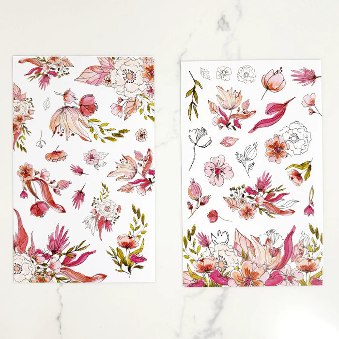 Chicly Lined Sticker Book