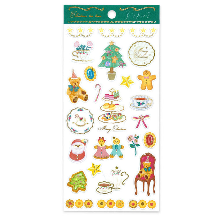 Christmas Stickers - Christmas Tea Time