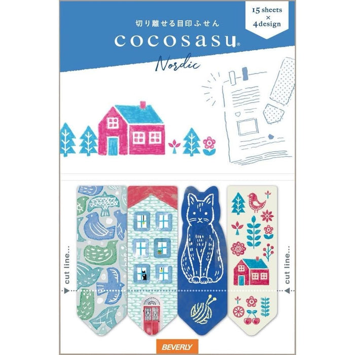 Cocosasu Sticky Note Page Markers - Nordic