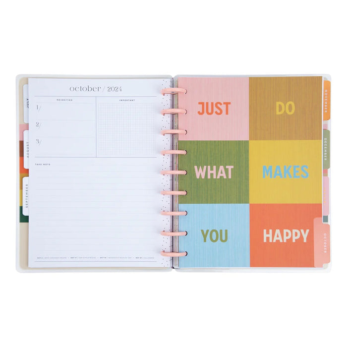 LAST STOCK! The Happy Planner 2024-2025 'Camp Nostalgia' CLASSIC DASHBOARD Happy Planner - 18 Months
