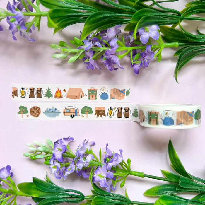 Let's Go Camping Washi Tape
