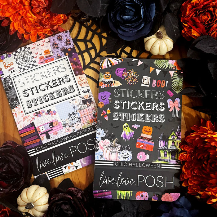Chic Halloween Deluxe Sticker Book