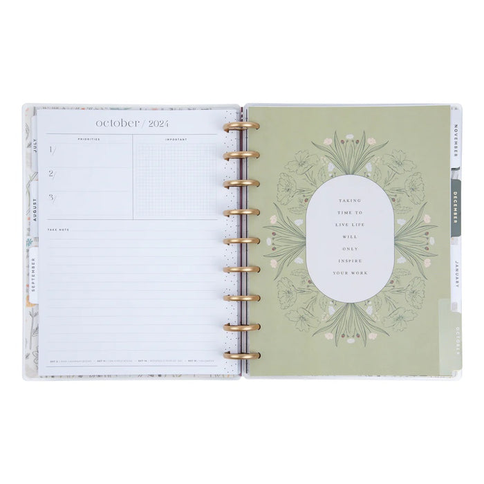 LAST STOCK! The Happy Planner 2024-2025 'Chintzcore Flower' CLASSIC VERTICAL Happy Planner - 18 Months