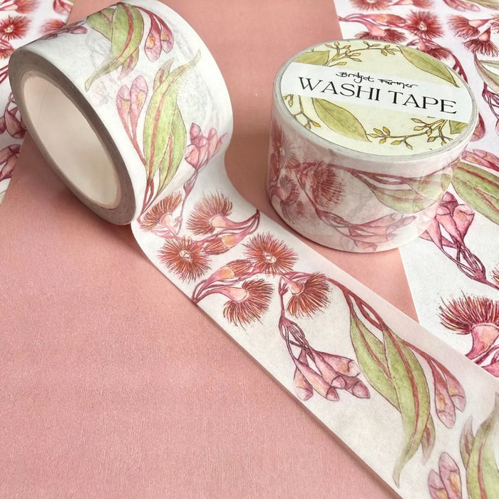 Red Flowering Gum Washi Tape - 30mm