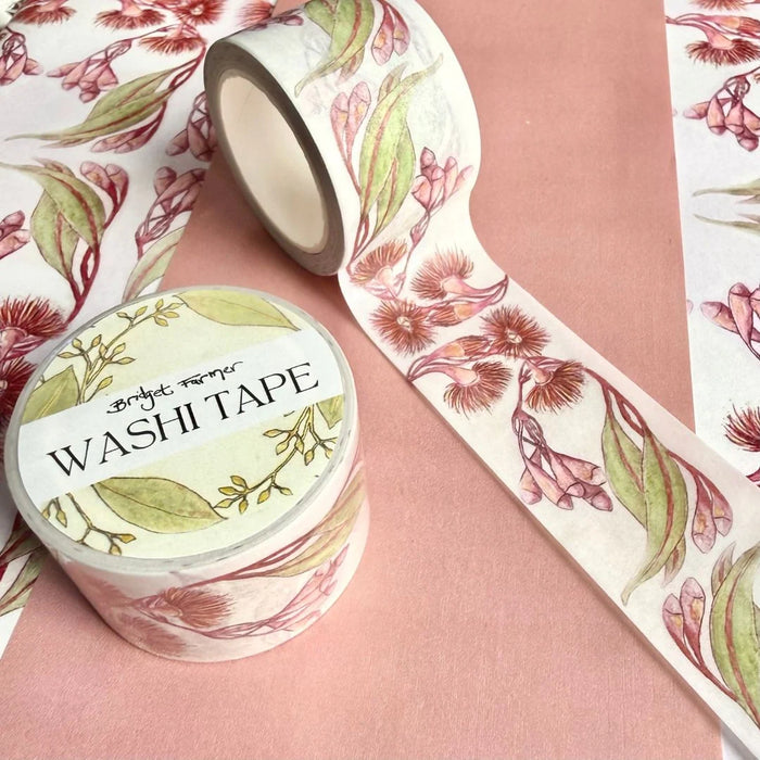 Red Flowering Gum Washi Tape - 30mm