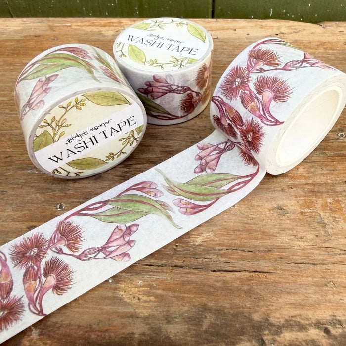 Red Flowering Gum Washi Tape - 30mm