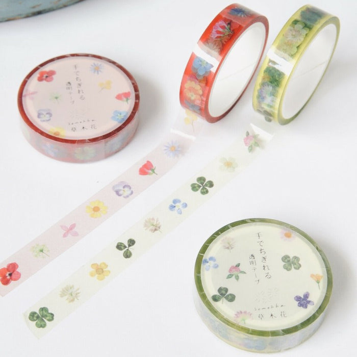 Somokka Series 10mm Clear Tape - Nonohana