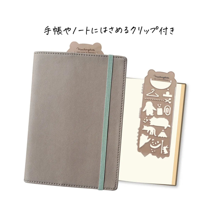 Kutsuwa Mastemplate Tape Cutter & Stencil - Schedule