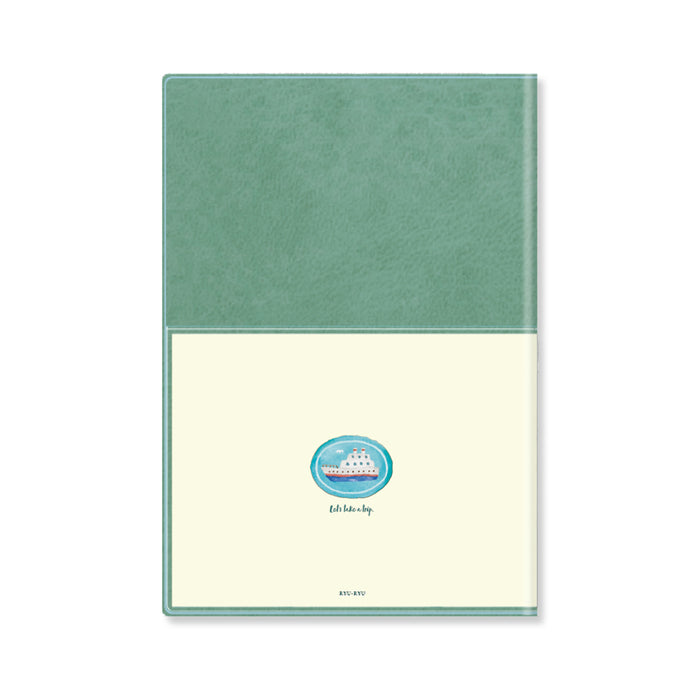 2027 B6 Monthly & Weekly Planner - Mint Green Travel