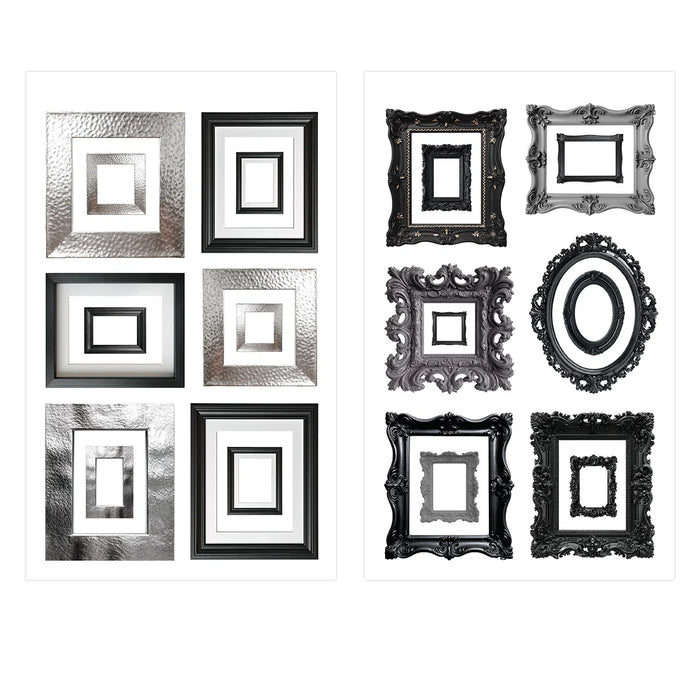 Decorative Frames PET Sticker Book