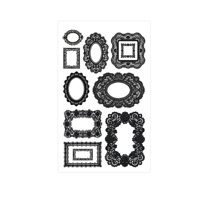 Decorative Frames PET Sticker Book