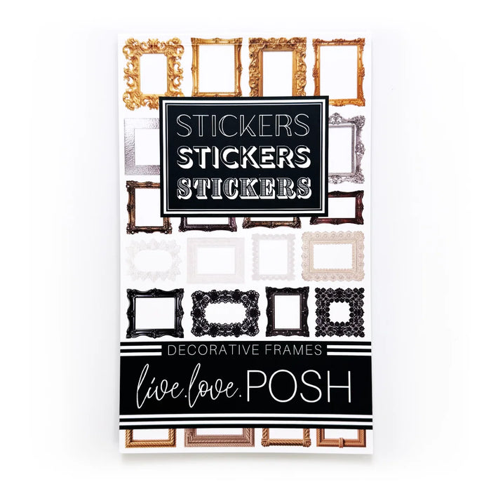 Decorative Frames PET Sticker Book