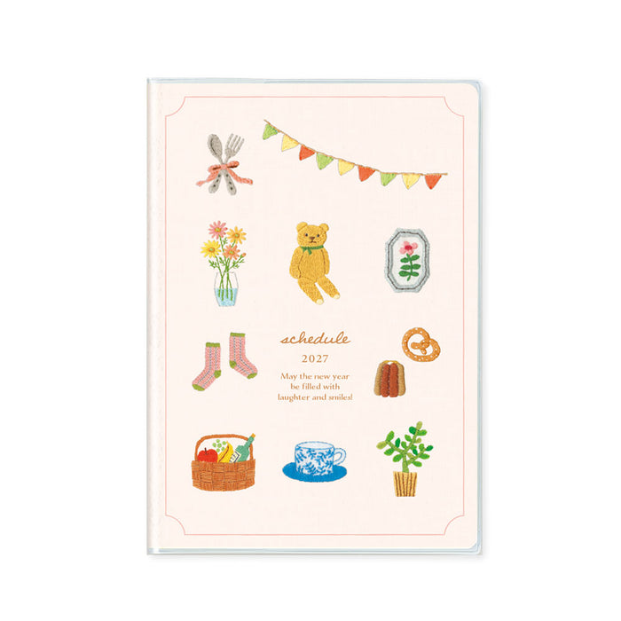 2027 B6 Monthly Planner - Embroidery Flea Market