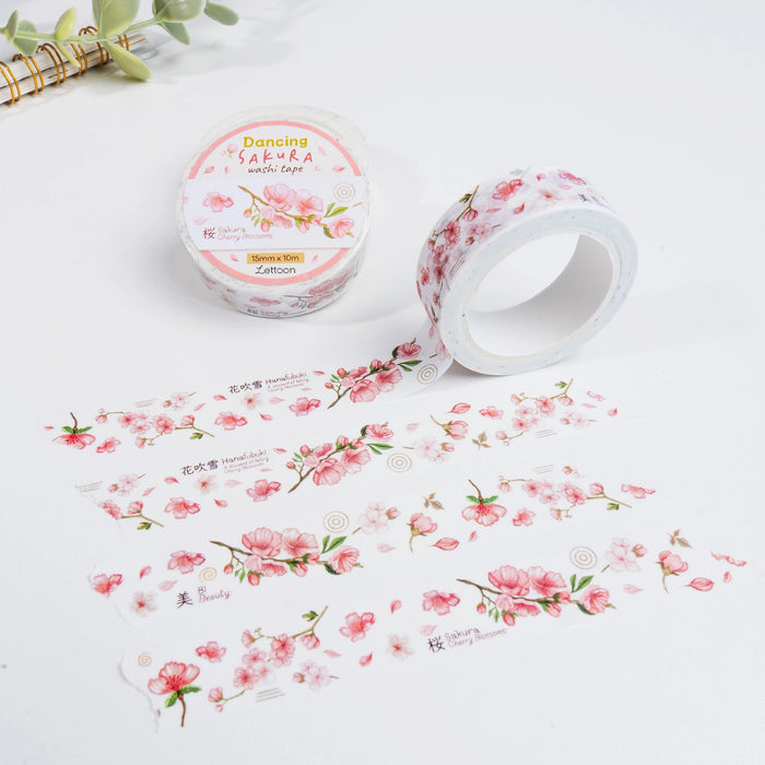 Washi Tape - Japan Series - Dancing Sakura