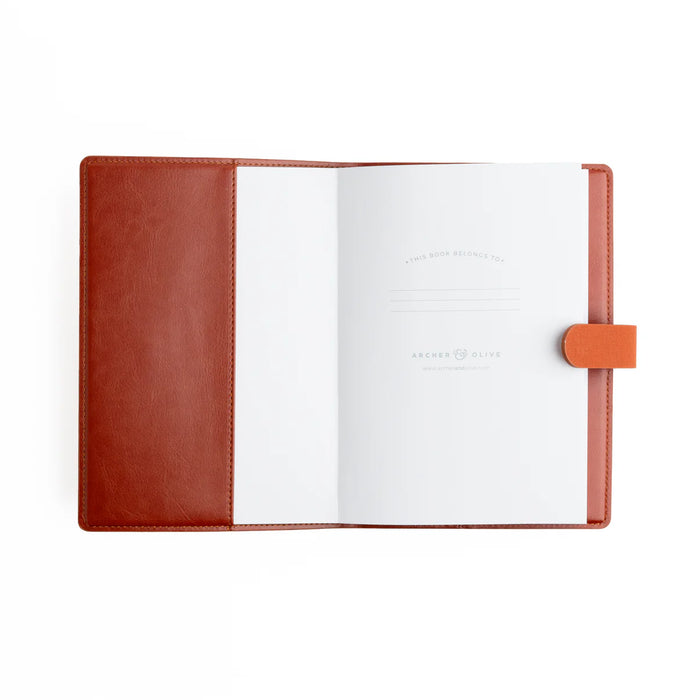 Everyday Deluxe A5 Refillable Journal - Keeper of Bees in Rust [Pre-Order]