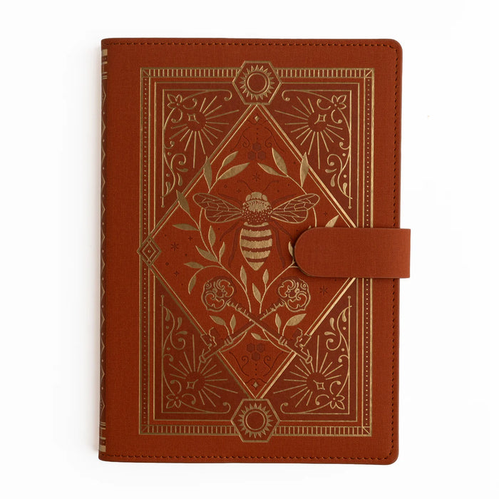Everyday Deluxe A5 Refillable Journal - Keeper of Bees in Rust [Pre-Order]
