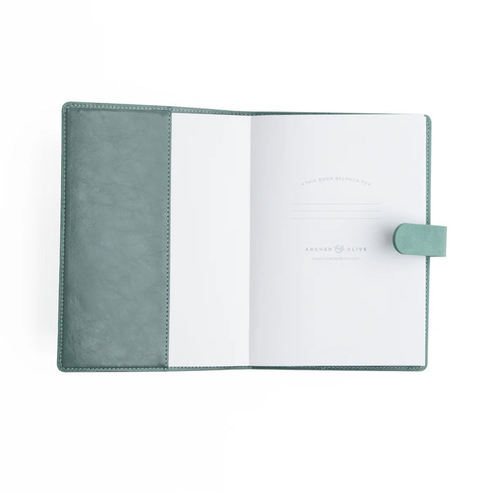 Everyday Deluxe A5 Refillable Journal - Keeper of Bees in Soft Teal [Pre-Order]