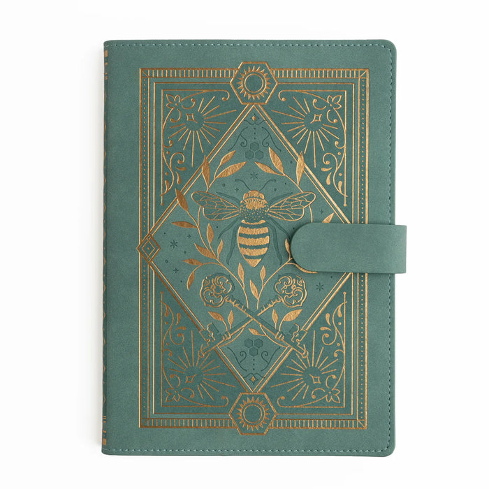 Everyday Deluxe A5 Refillable Journal - Keeper of Bees in Soft Teal [Pre-Order]