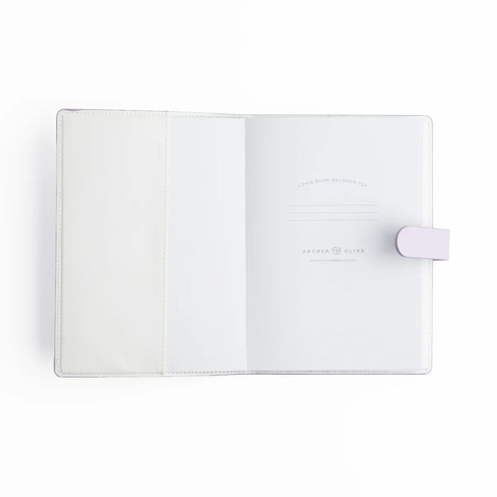 Everyday Deluxe A5 Refillable Journal - Vintage Library in Lilac [Pre-Order]