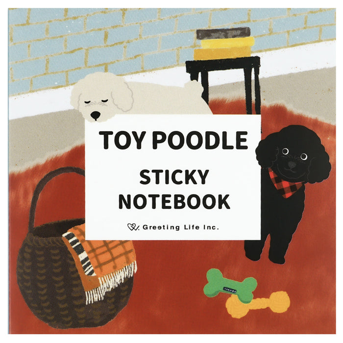 Sticky Note Set - Toy Poodle