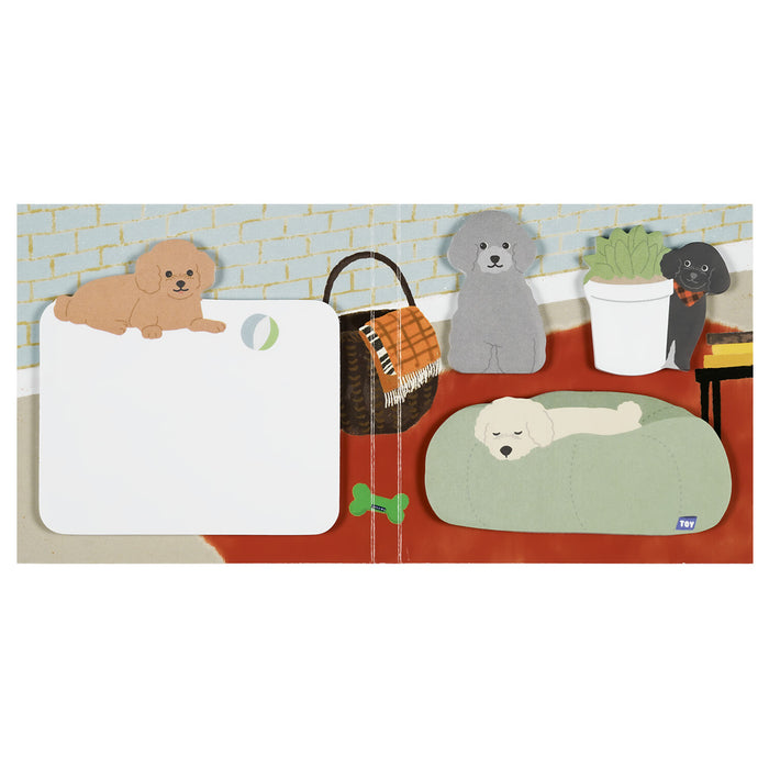 Sticky Note Set - Toy Poodle