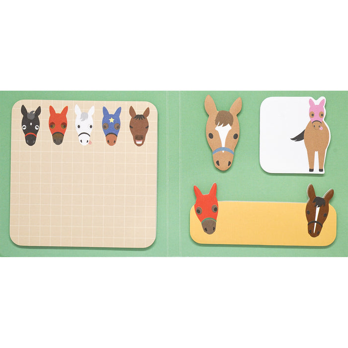 Sticky Note Set - Horse Faces